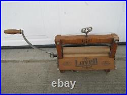 Vintage Antique Clothing Wringer Lovell No 32 With GHK Seal Very Nice Condition