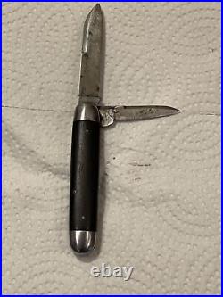 Vintage Antique H&B MFG Co New Britain USA 2-Blade Folding Knife. Very Nice OLD