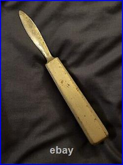 Vintage / Antique Oyster Clam Shucker Very Heavy And Nice