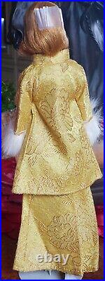 Vintage Barbie Mod Peggy Ann Evening Coat & Gown! Very Nice! Fits Babs Mitzi