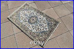 Vintage Caucasian Rug 30'' x 44'' Soft Color Wool Pile High Quality Area Rug