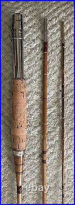 Vintage Chubb/Montague-Bamboo Fly Rod-Swelled Butt 3/1 Very Nice