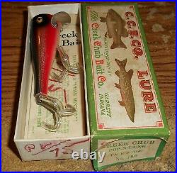 Vintage Creek Chub #6305 Pop'n Dunk In Super Tough Dace Color/in Box/very Nice