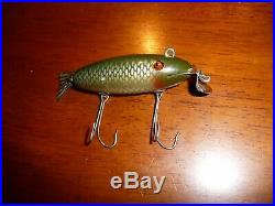 Vintage Creek Chub Deluxe Wagtail #800 Fishing Lure. Very Nice