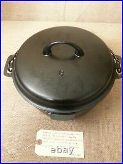 Vintage Griswold Brand Iron Mountain Dutch Oven Size #8 VERY NICE CONDITION