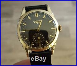Vintage Men's LONGINES 10k Gold filled 23Z Wristwatch Very Nice Original dial