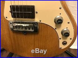 Vintage Peavey T-15 Natural Electric Guitar USA Very Nice! Original Amp Case