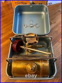 Vintage Primus No 8r Signle Burner Backpacking/camping Stove Very Nice