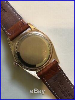 Vintage Rolex 1803 Rose Gold Day-Date Circa 1969 Very Nice 36mm
