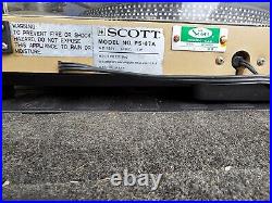 Vintage Scott PS-87A Turntable, Very Nice Condition