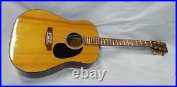 Vintage Takamine F340-S Lawsuit Era Dreadnaught Acoustic Guitar Very Nice