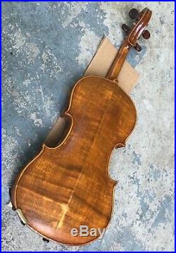Vintage Violin. Antique Fiddle. Stradivarius 1716 Copy. 4/4 Full Size. Very Nice