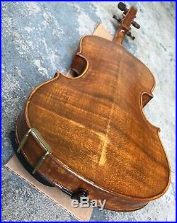 Vintage Violin. Antique Fiddle. Stradivarius 1716 Copy. 4/4 Full Size. Very Nice