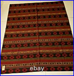 Vintage Woolrich Blanket 58x70 Native Pattern No Defects Very Nice Made in USA