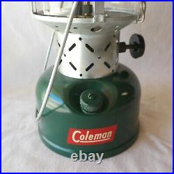 Vtg 1952 Coleman 220E Lantern Used once With Box Near Mint Very Nice