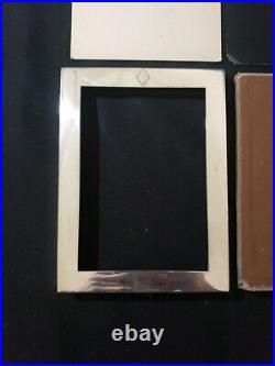 WILLIAM B. KERR Sterling Silver Picture Photo Frame With Antique Photo Very Nice