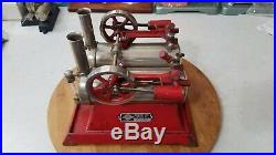 WOW! Antique Rare 1926-30. Empire Twin Cylinder Steam Engine B-42. Very Nice