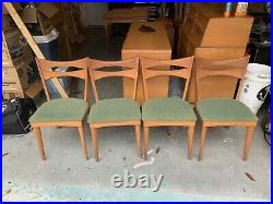 WOW Heywood Wakefield 4 Person Dining Set Champagn Very Nice Condition